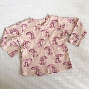 Kate Quinn Mushroom Print Kids Shirt